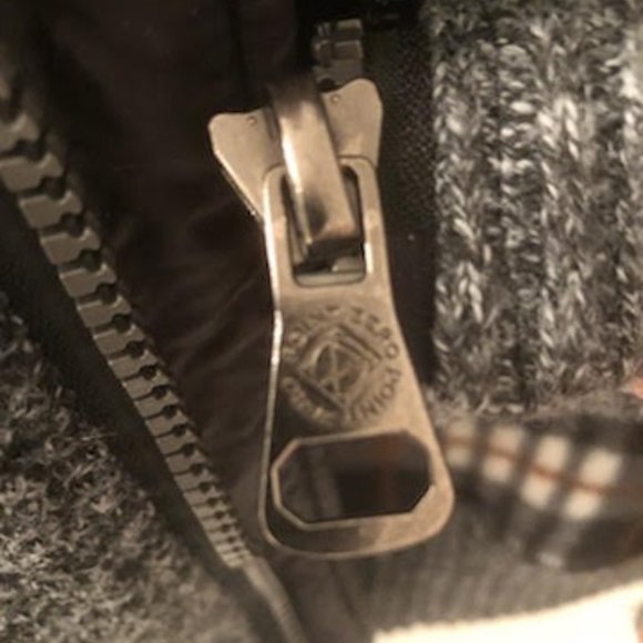 MENS POINT ZERO GOLD LABEL SWEATER ZIP UP JACKET SIZE XL - Picture 8 of 9